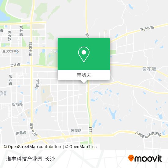湘丰科技产业园地图
