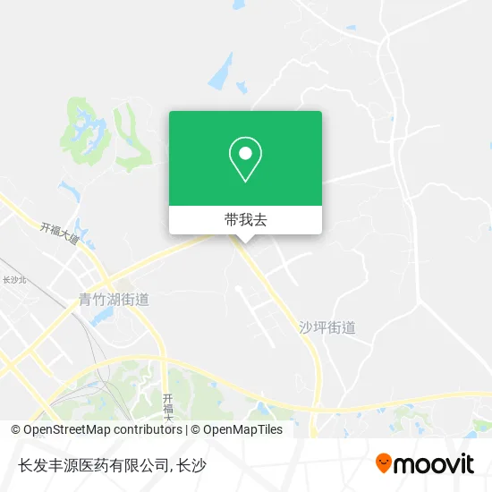 长发丰源医药有限公司地图