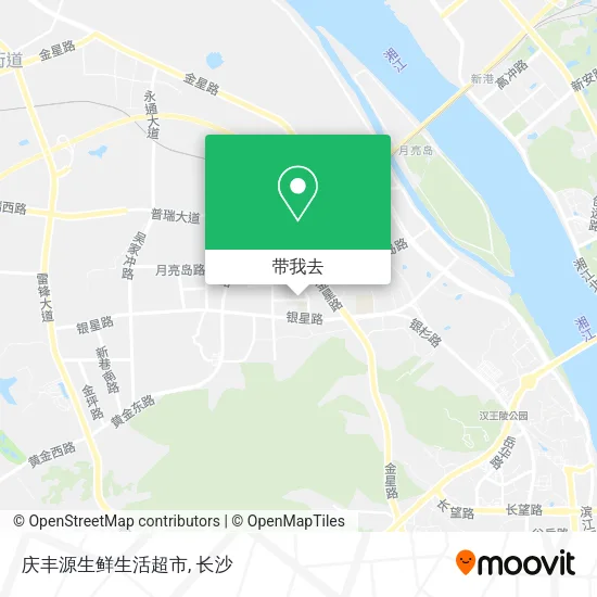 庆丰源生鲜生活超市地图