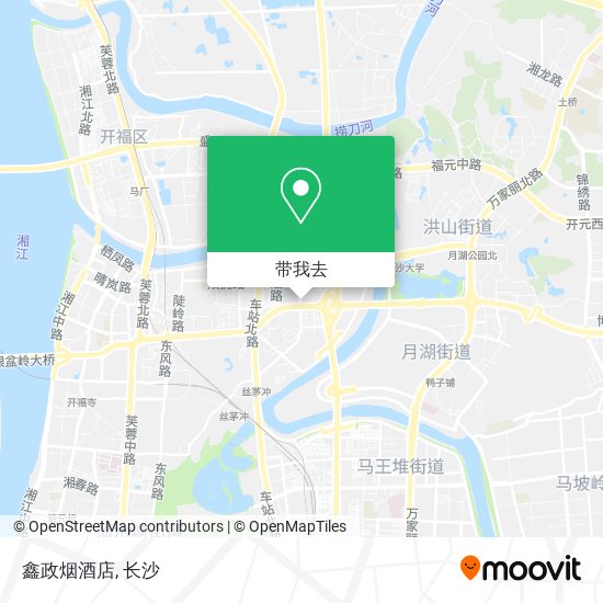 鑫政烟酒店地图