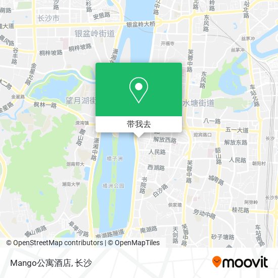 Mango公寓酒店地图