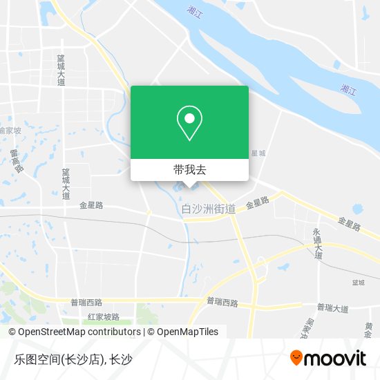 乐图空间(长沙店)地图