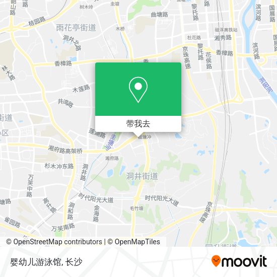 婴幼儿游泳馆地图
