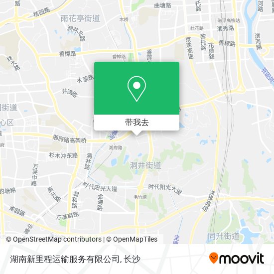 湖南新里程运输服务有限公司地图