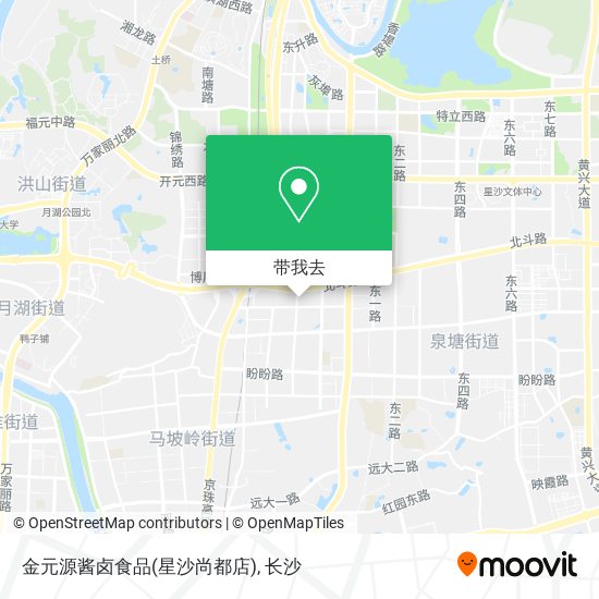 金元源酱卤食品(星沙尚都店)地图