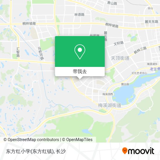 东方红小学(东方红镇)地图