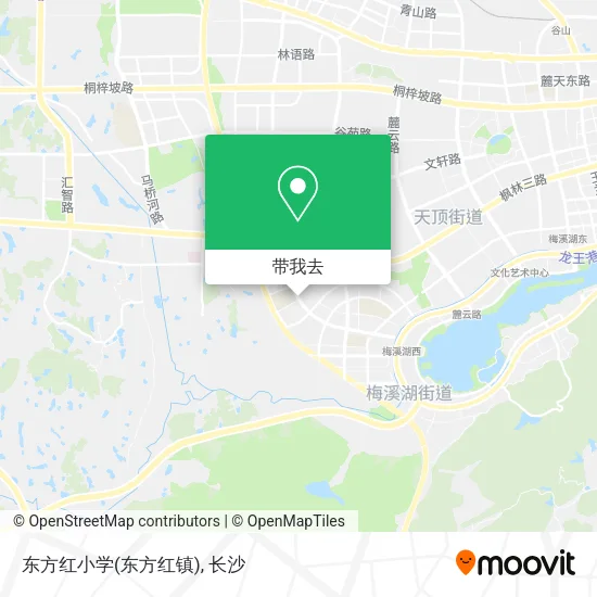 东方红小学(东方红镇)地图