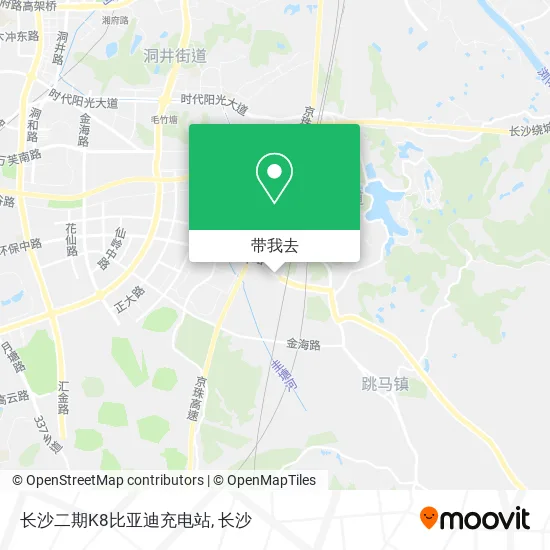 长沙二期K8比亚迪充电站地图