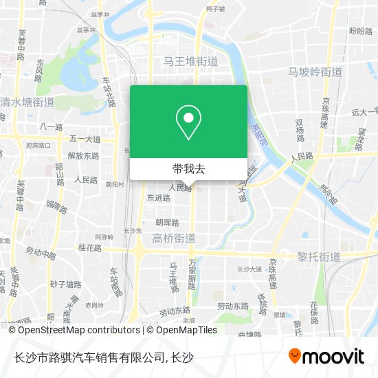 长沙市路骐汽车销售有限公司地图