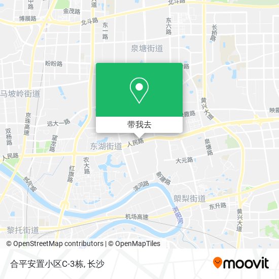 合平安置小区C-3栋地图