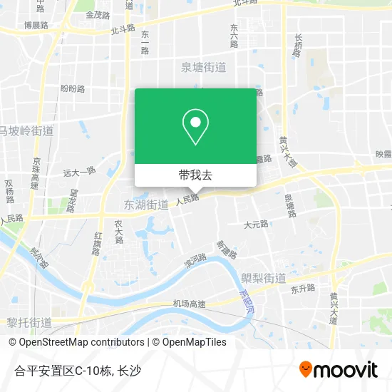 合平安置区C-10栋地图