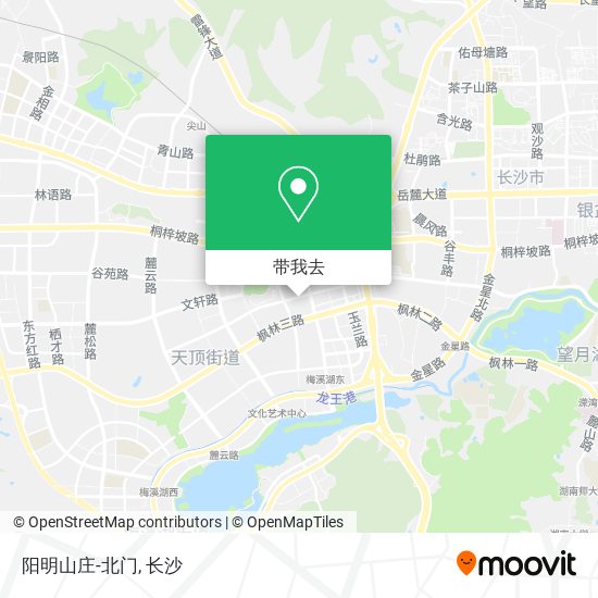 阳明山庄-北门地图
