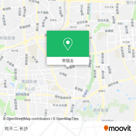 吃不二地图