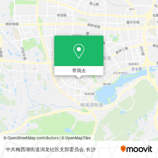 中共梅西湖街道润龙社区支部委员会地图
