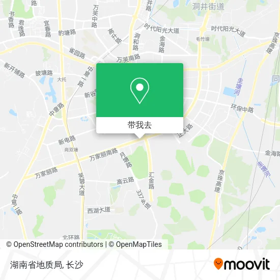 湖南省地质局地图