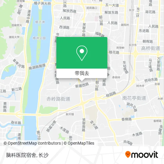 脑科医院宿舍地图