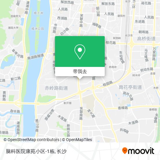 脑科医院康苑小区-1栋地图