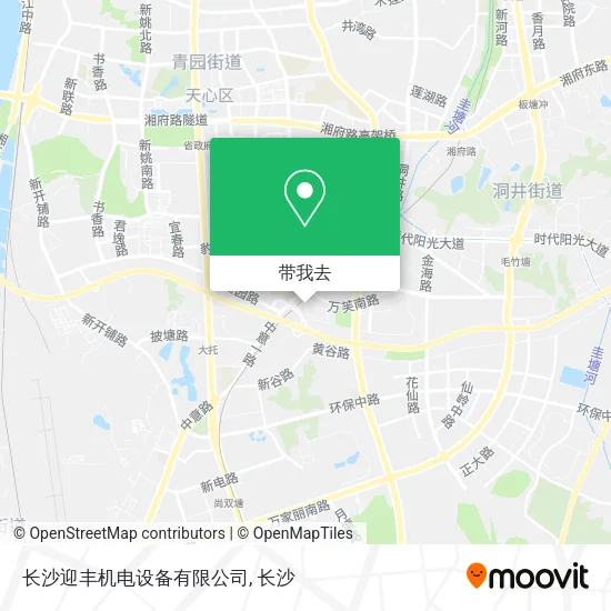 长沙迎丰机电设备有限公司地图