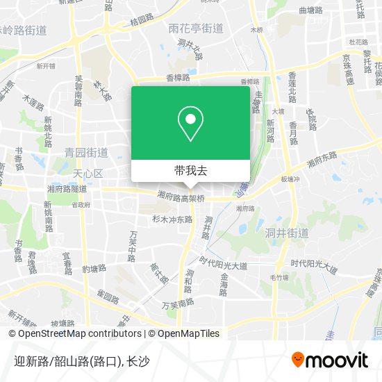 迎新路/韶山路(路口)地图