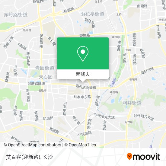 艾百客(迎新路)地图