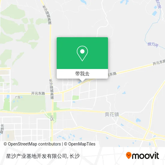 星沙产业基地开发有限公司地图