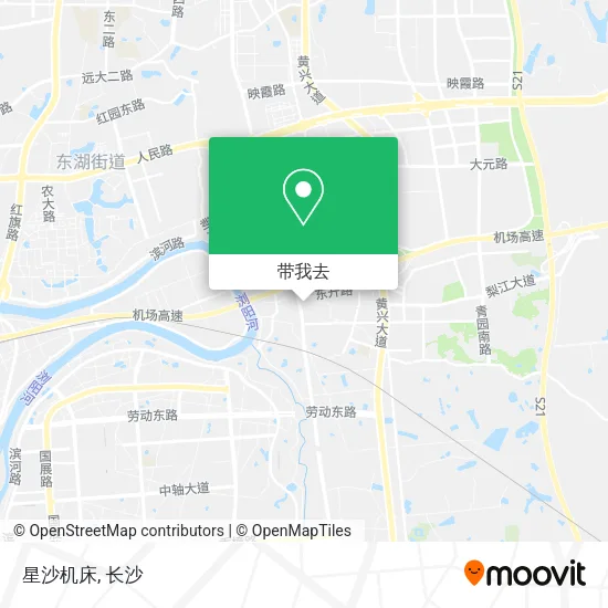 星沙机床地图