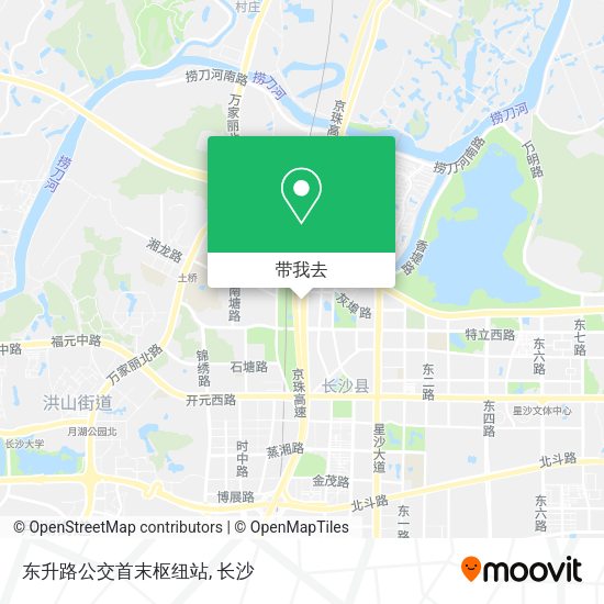 东升路公交首末枢纽站地图