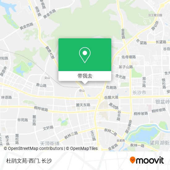 杜鹃文苑-西门地图