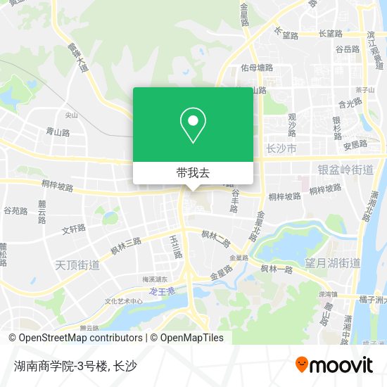 湖南商学院-3号楼地图