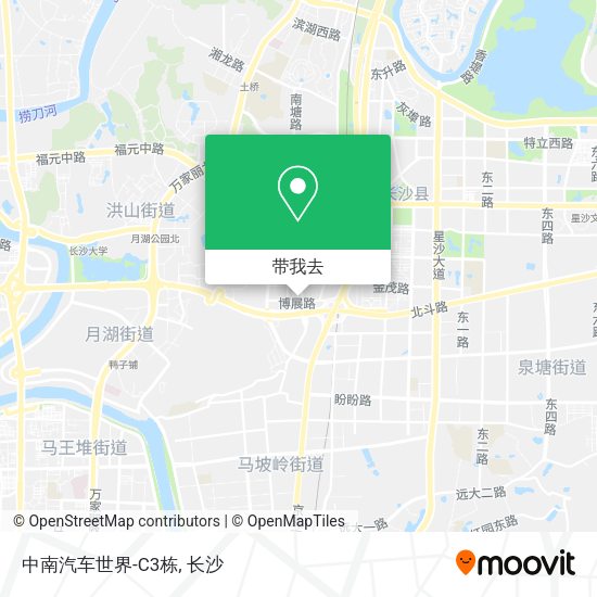 中南汽车世界-C3栋地图