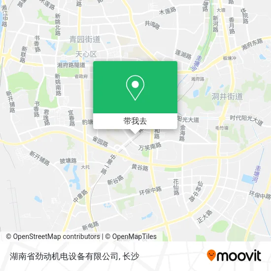 湖南省劲动机电设备有限公司地图
