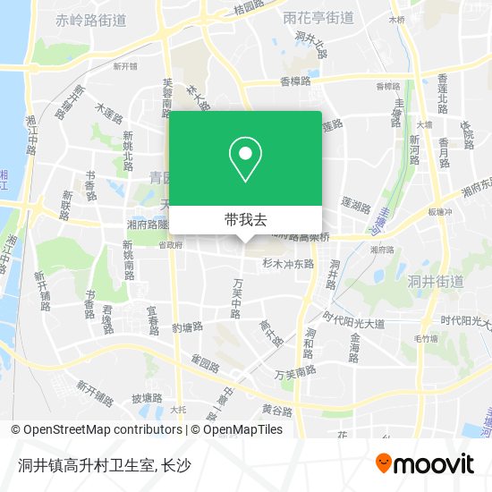 洞井镇高升村卫生室地图