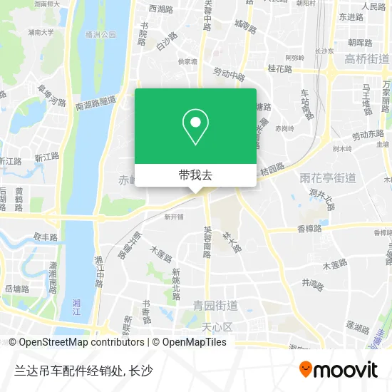 兰达吊车配件经销处地图