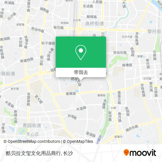 酷贝拉文玺文化用品商行地图