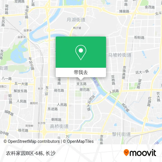 农科家园B区-6栋地图