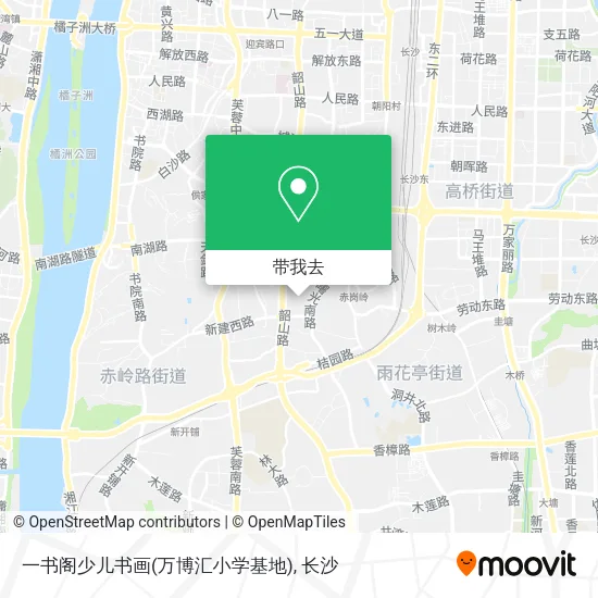 一书阁少儿书画(万博汇小学基地)地图