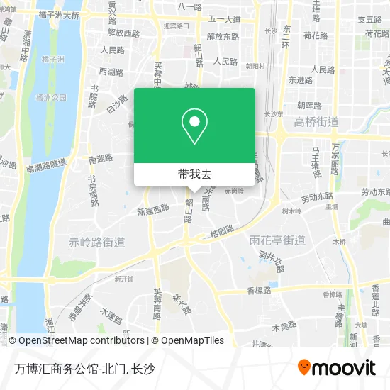 万博汇商务公馆-北门地图