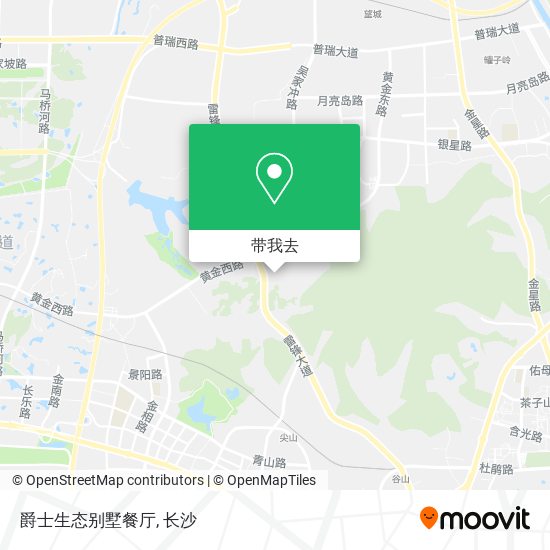爵士生态别墅餐厅地图