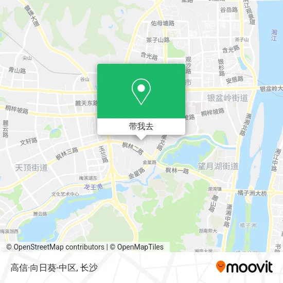 高信·向日葵-中区地图