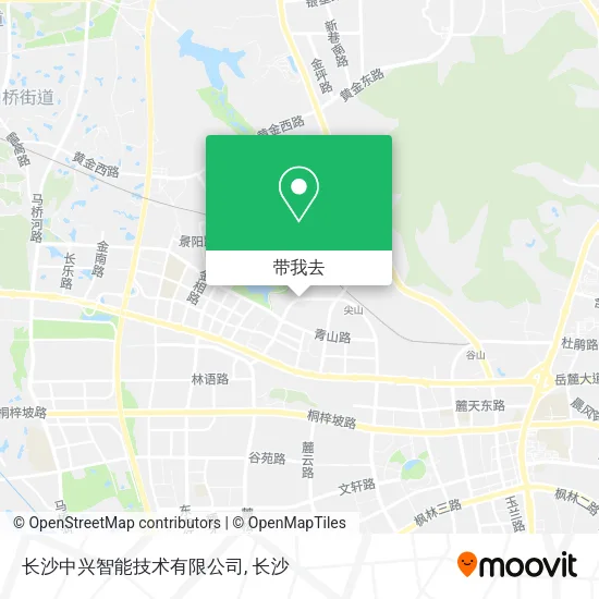长沙中兴智能技术有限公司地图