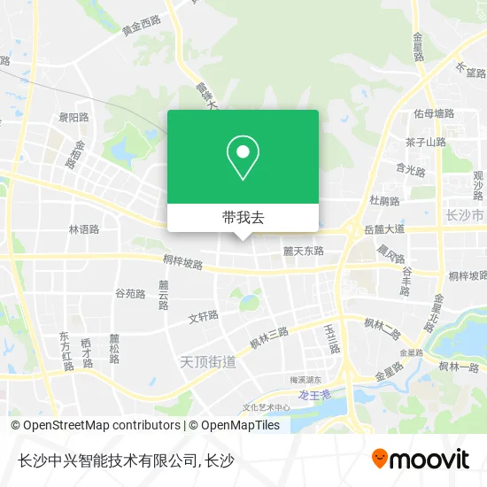 长沙中兴智能技术有限公司地图