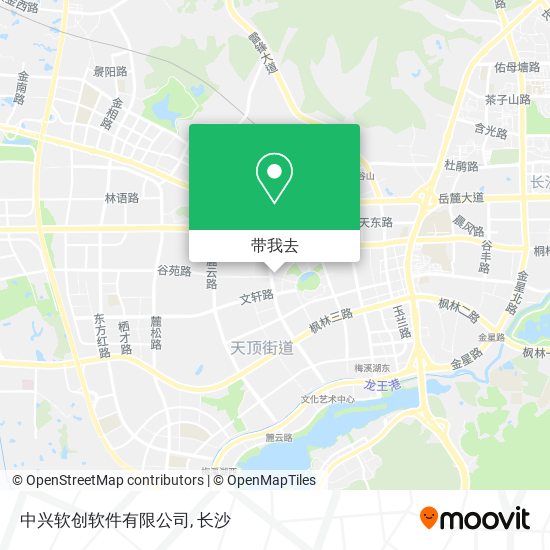 中兴软创软件有限公司地图