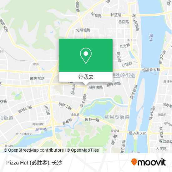 Pizza Hut (必胜客)地图