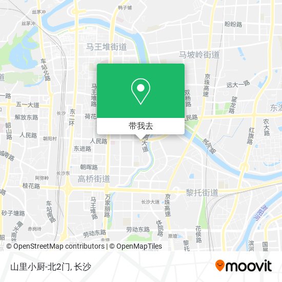 山里小厨-北2门地图