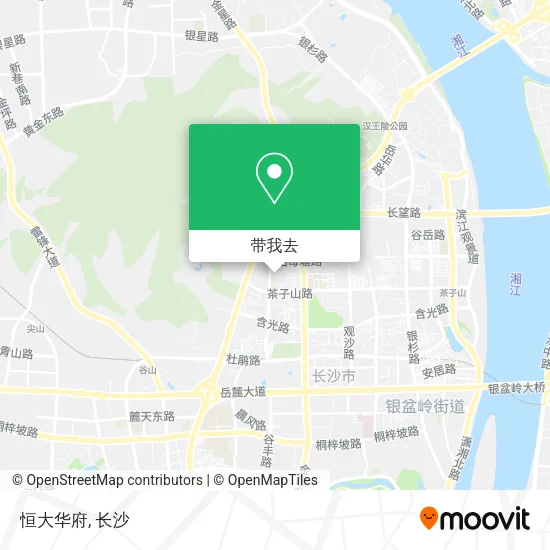 恒大华府地图