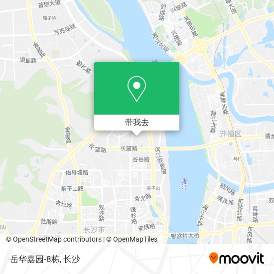 岳华嘉园-8栋地图