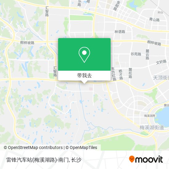 雷锋汽车站(梅溪湖路)-南门地图