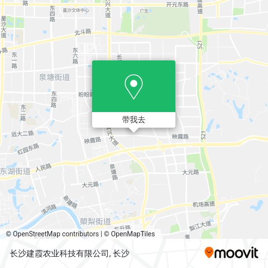 长沙建霞农业科技有限公司地图