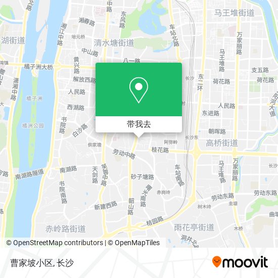 曹家坡小区地图