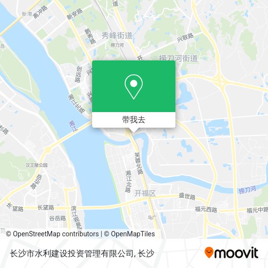 长沙市水利建设投资管理有限公司地图